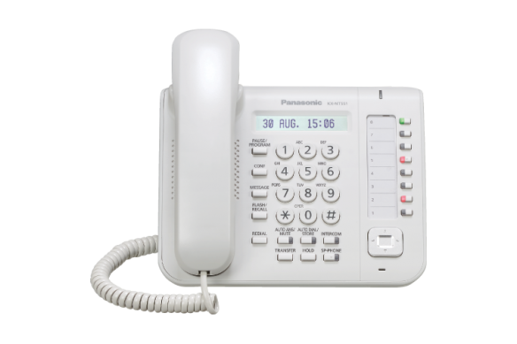 KX-NT551 IP Telephone with 1-Line Display
